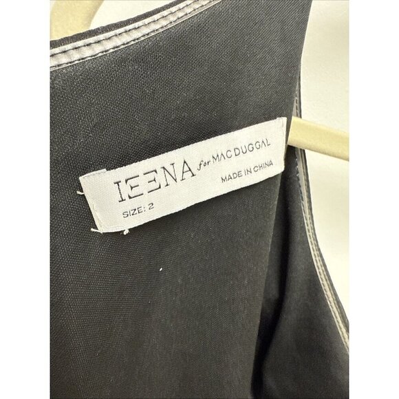 MAC DUGGAL Size 2 Black 26513 FAUX WRAP SLEEVELESS V-NECK GOWN Prom Dress New - Picture 9 of 10